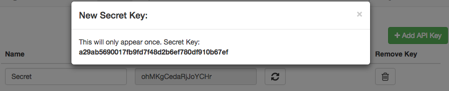 Api key